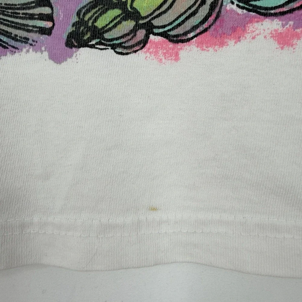Vintage 90's‎ Freeze Tag Tropical Fish Coral AOP All Over Print T Shirt one size